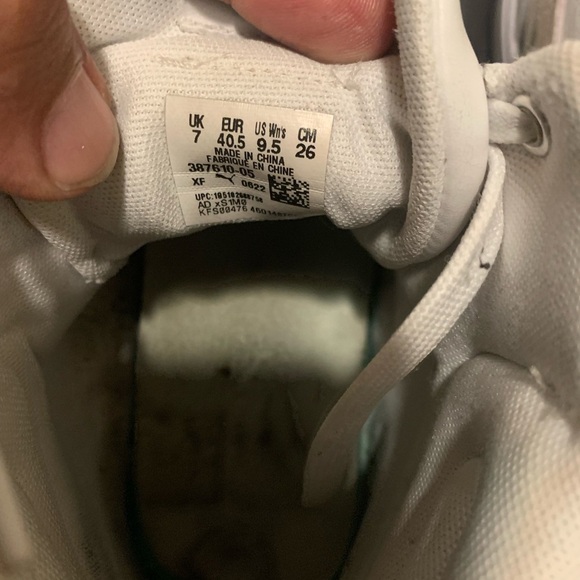 PUMA women White High-Top Sneakers size 9.5 - Picture 10 of 10